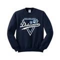 Brown Middle School - Dobermans Crewneck - Navy