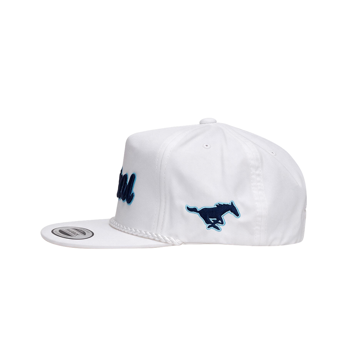 Memorial Mustangs Class of 2007 - Reunion Rope Cap - White