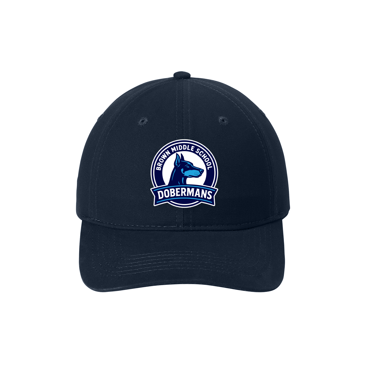 Brown Middle School - Adjustable Cap - Navy