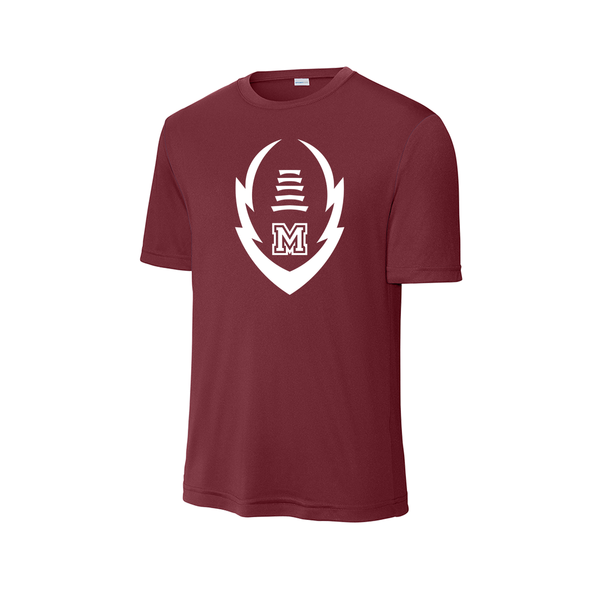 Mission Eagles Football - Football Dri-Fit Shirt - Maroon