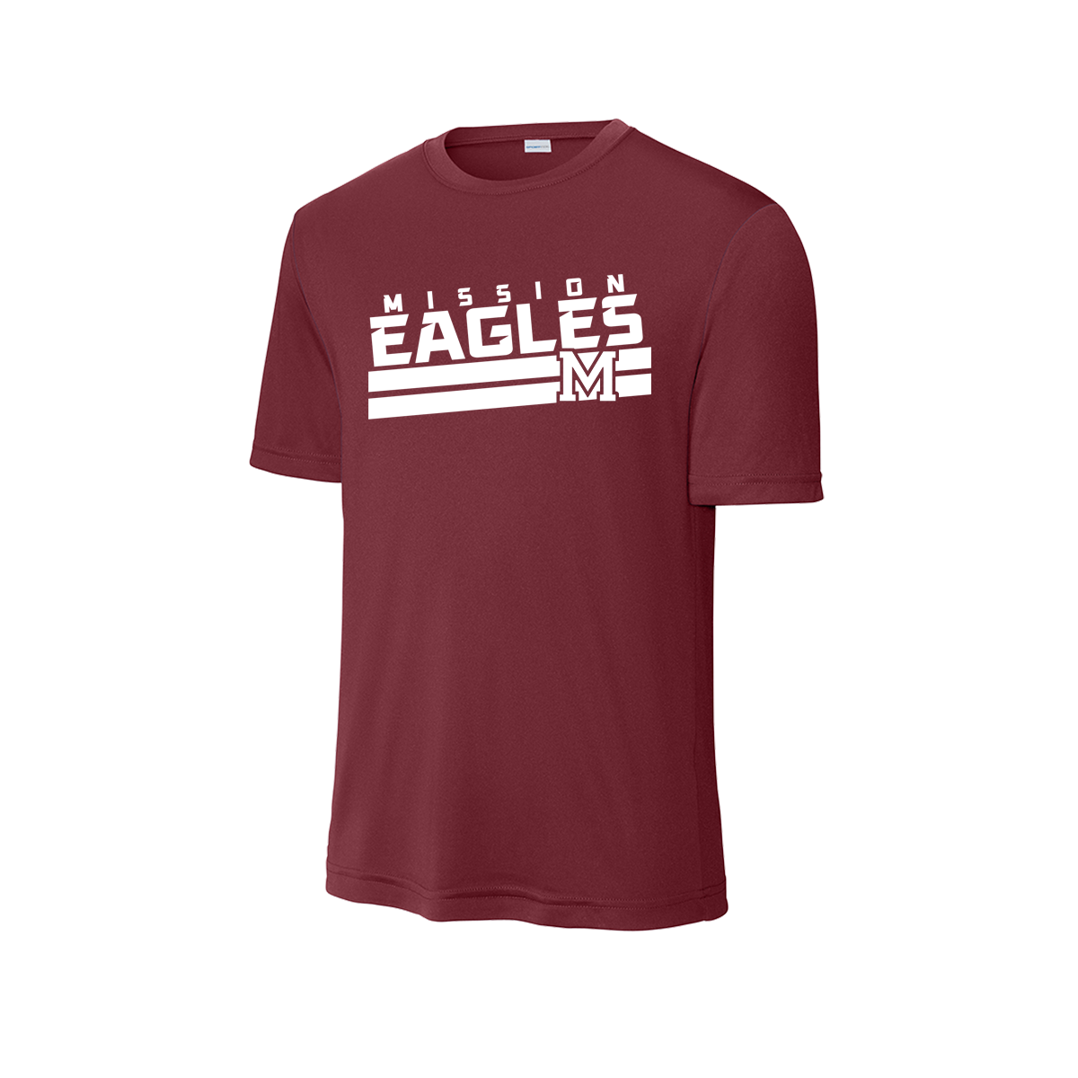 Mission Eagles Football - Mission Eagles Dri-Fit Shirt - Maroon