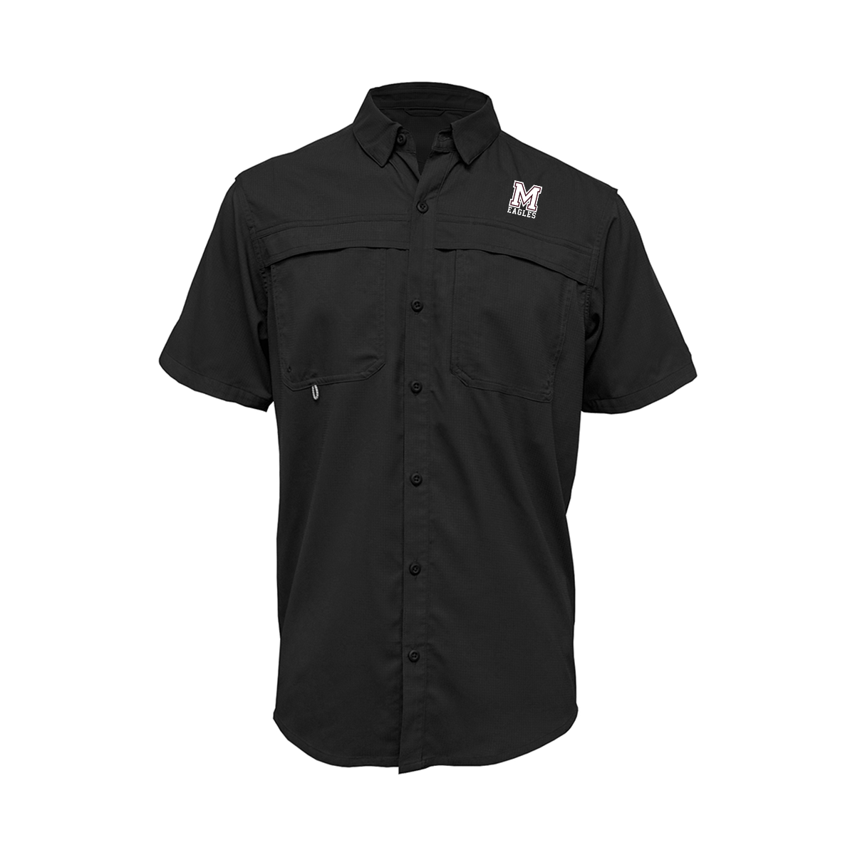Mission Eagles Football - Embroidered M - Men's Fishing Shirt