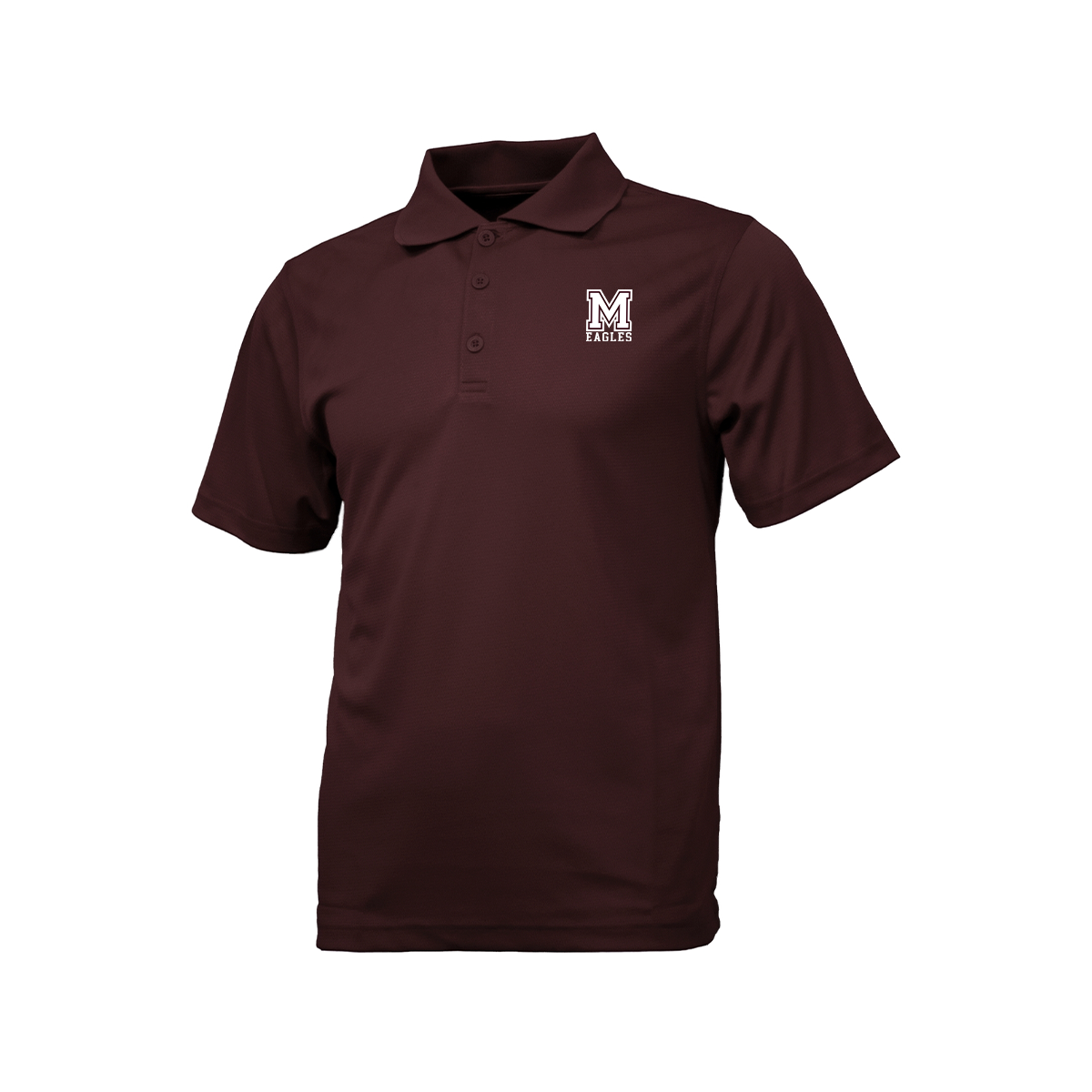 Mission Eagles Football - Embroidered M - Men's Polo