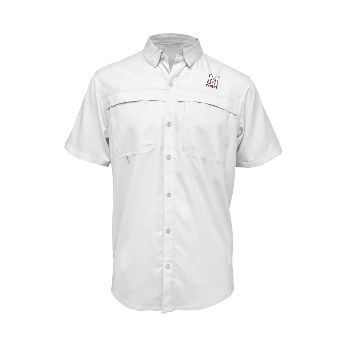 Mission Eagles Football - Embroidered M - Men's Fishing Shirt
