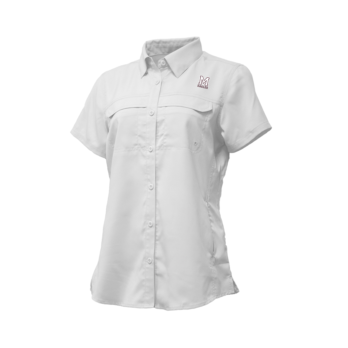 Mission Eagles Football - Embroidered M - Women's Fishing Shirt