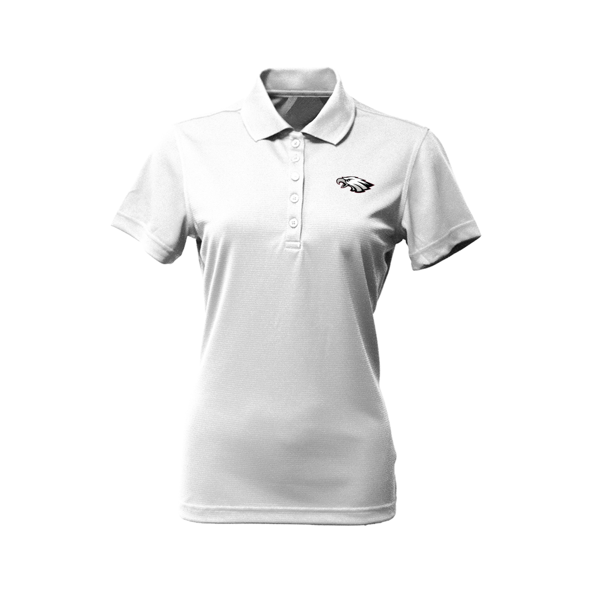 Mission Eagles Football - Embroidered Mascot - Women's Polo