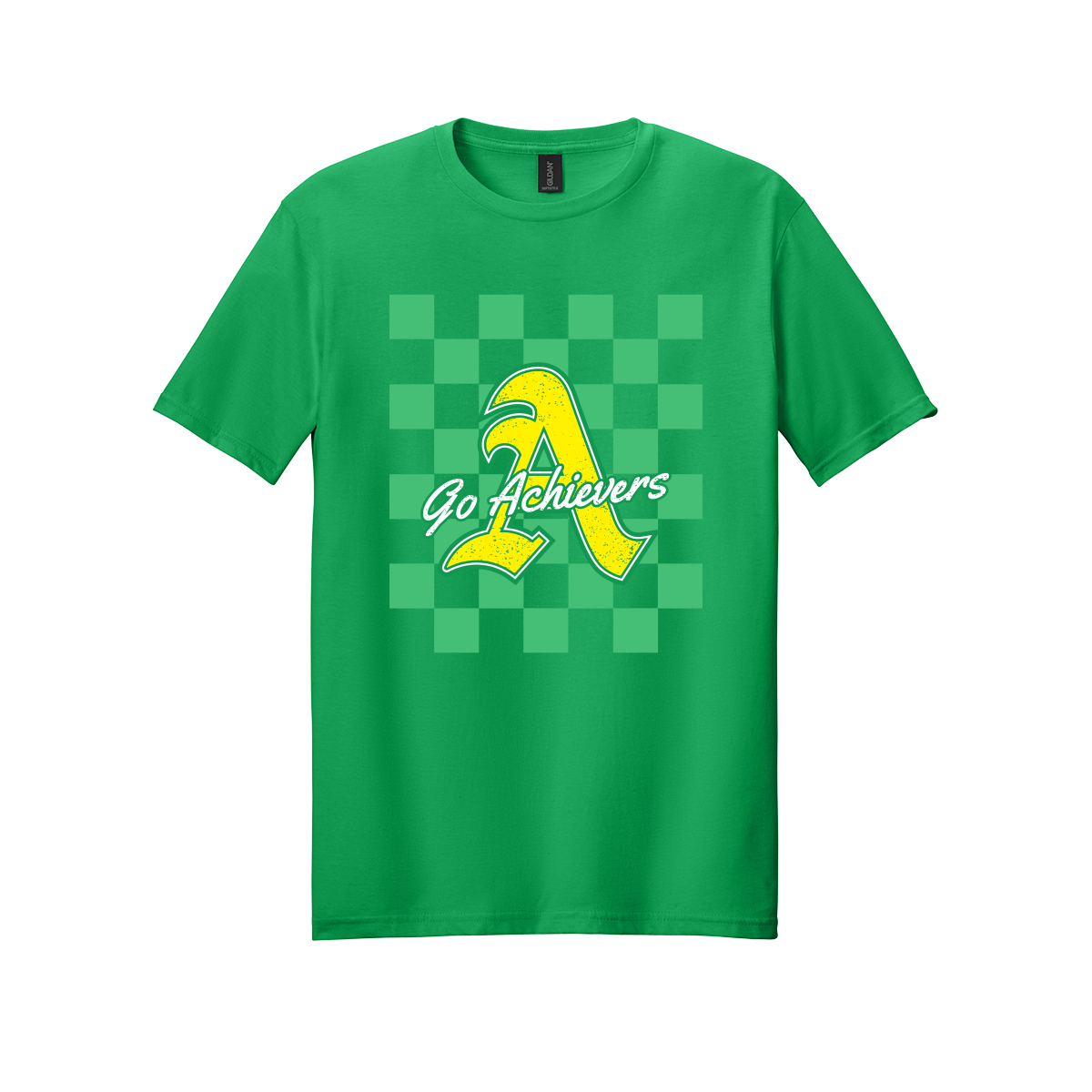 Escobar Rios Elementary - Achievers Checkerboard - Green