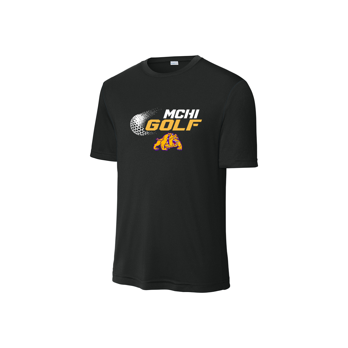 McAllen High Bulldogs Golf Fan Shirt – Black