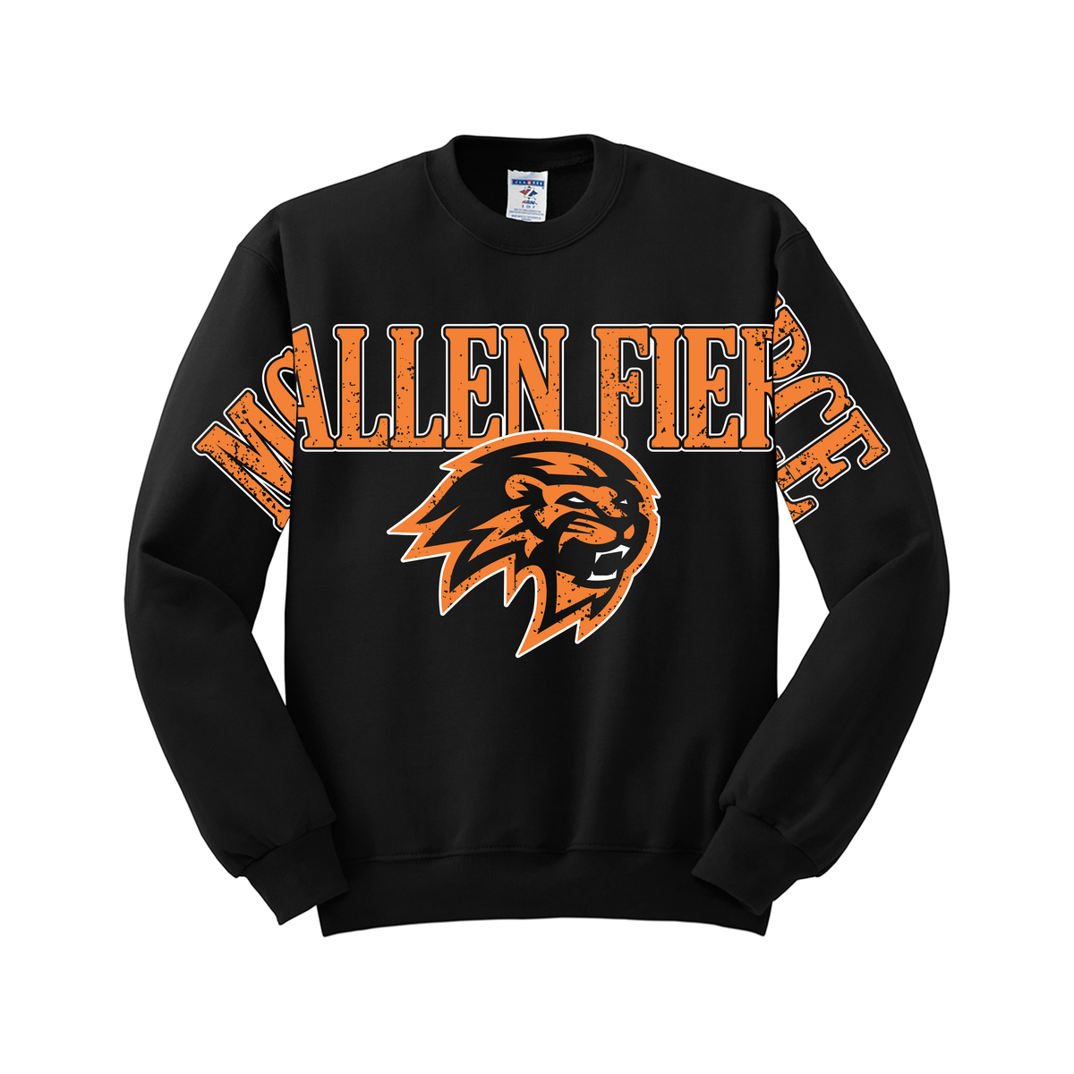 Fierce - Vintage Varsity - Crewneck - Black