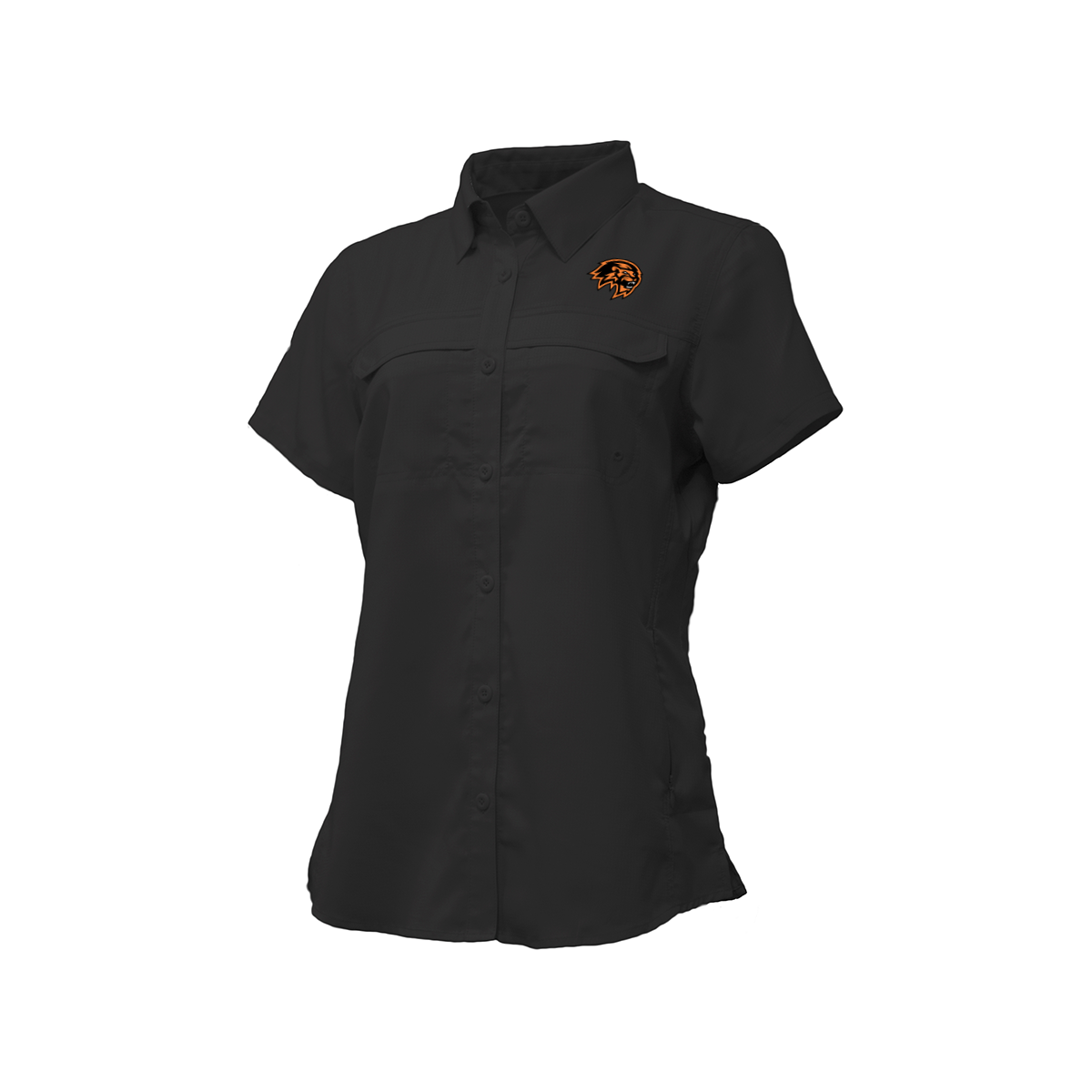 Fierce - Women's Fishing Shirt - Short Sleeve - Black