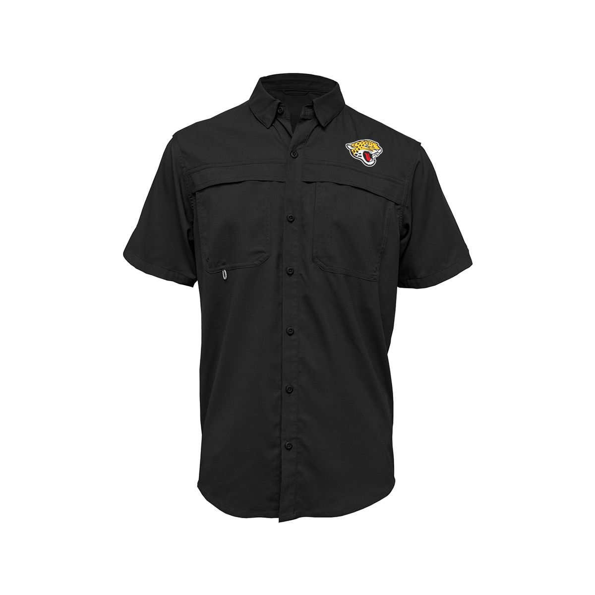 Achieve Early College 2026 - Embroidered Jaguar - Fishing Shirt - Black