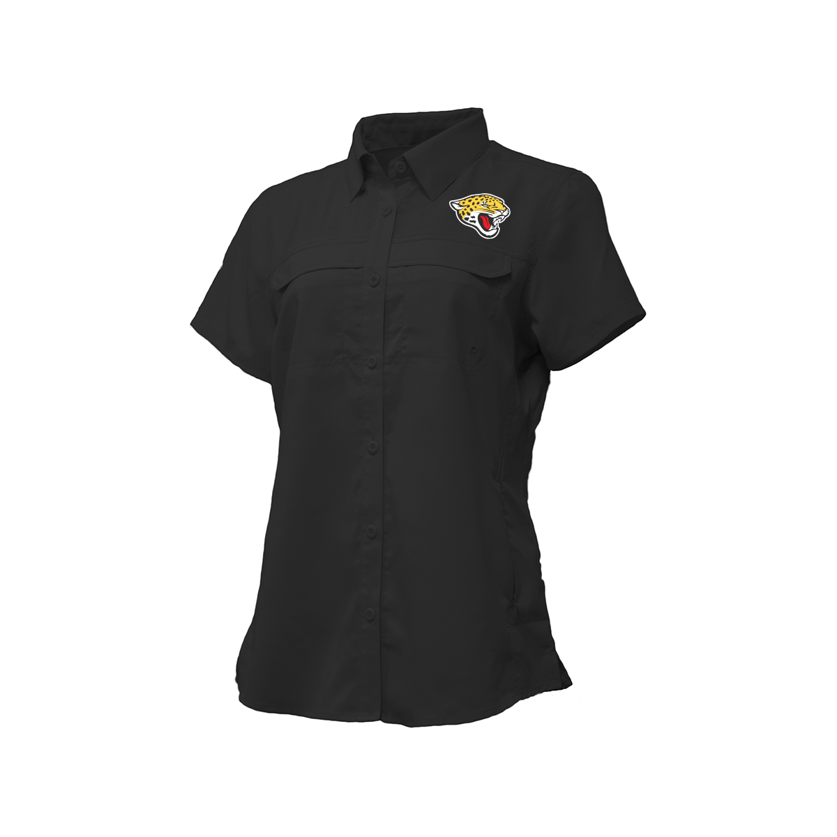 Achieve Early College 2026 - Embroidered Jaguar - Women's Fishing Shirt - Black