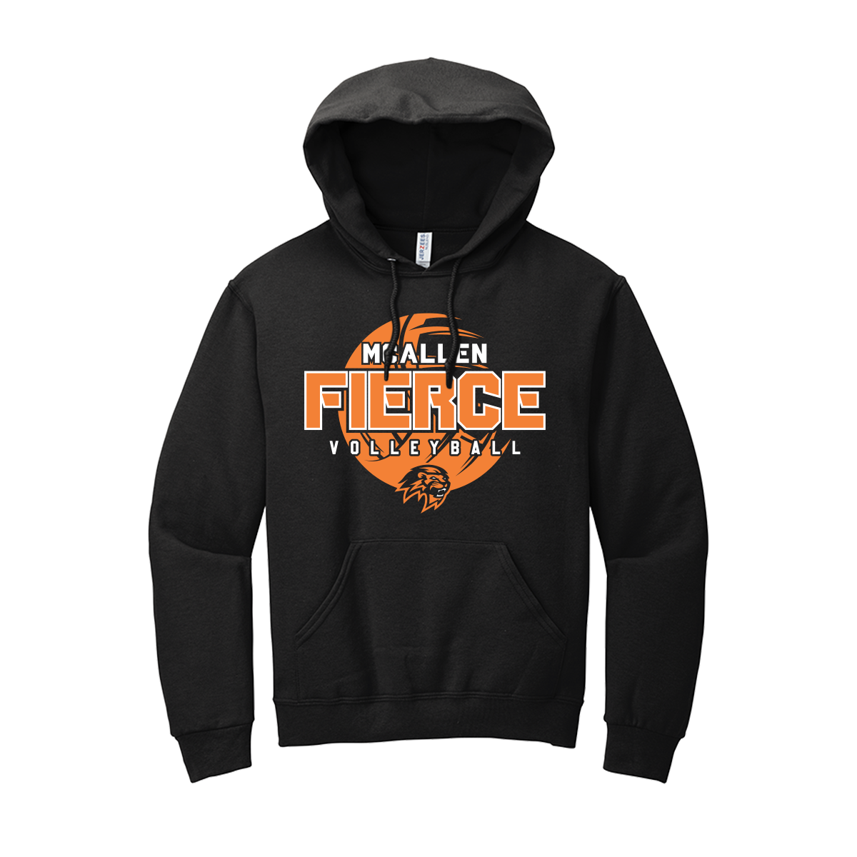 Fierce - McAllen Volleyball - Hoodie - Black
