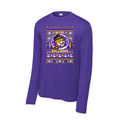 McHi Bulldogs Christmas - Long Sleeve - Purple