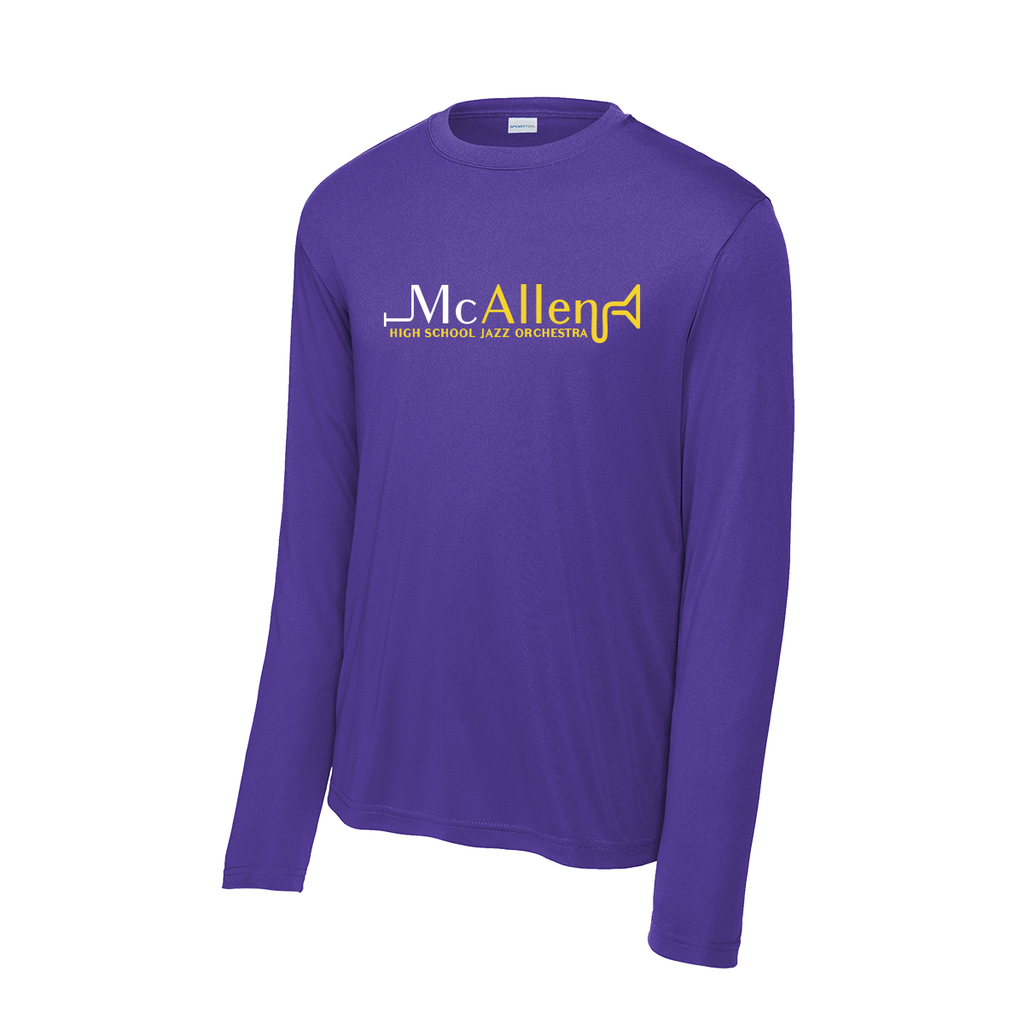 McHi Jazz Orchestra 2026 - Dri-Fit Shirt - Purple - Long Sleeve