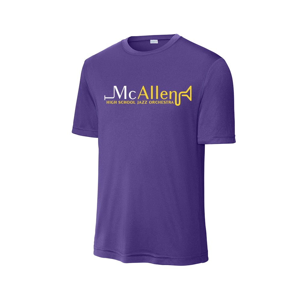 McHi Jazz Orchestra 2026 - Dri-Fit Shirt - Purple - Short Sleeve