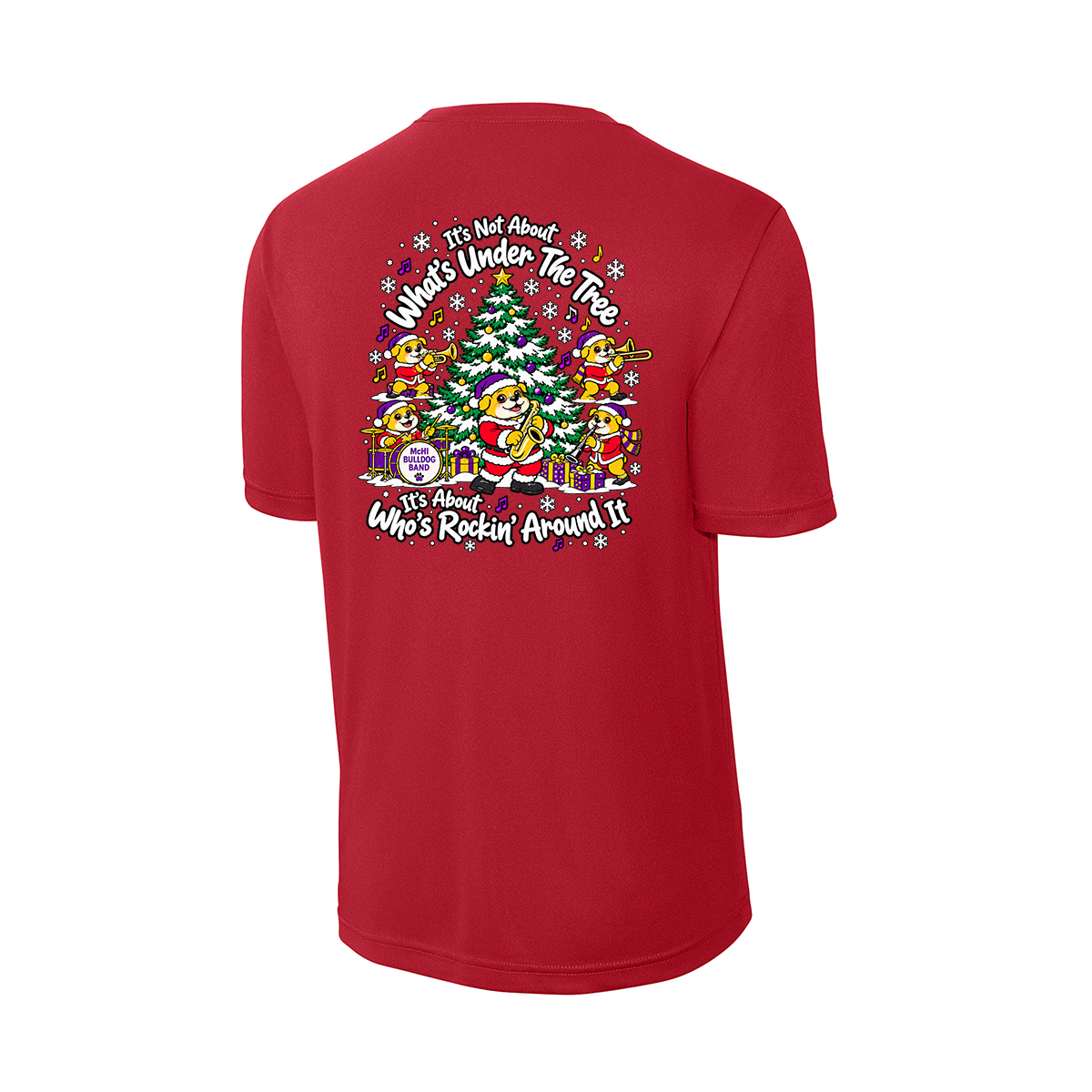 McHi Bulldogs Band - Short Sleeve - Red