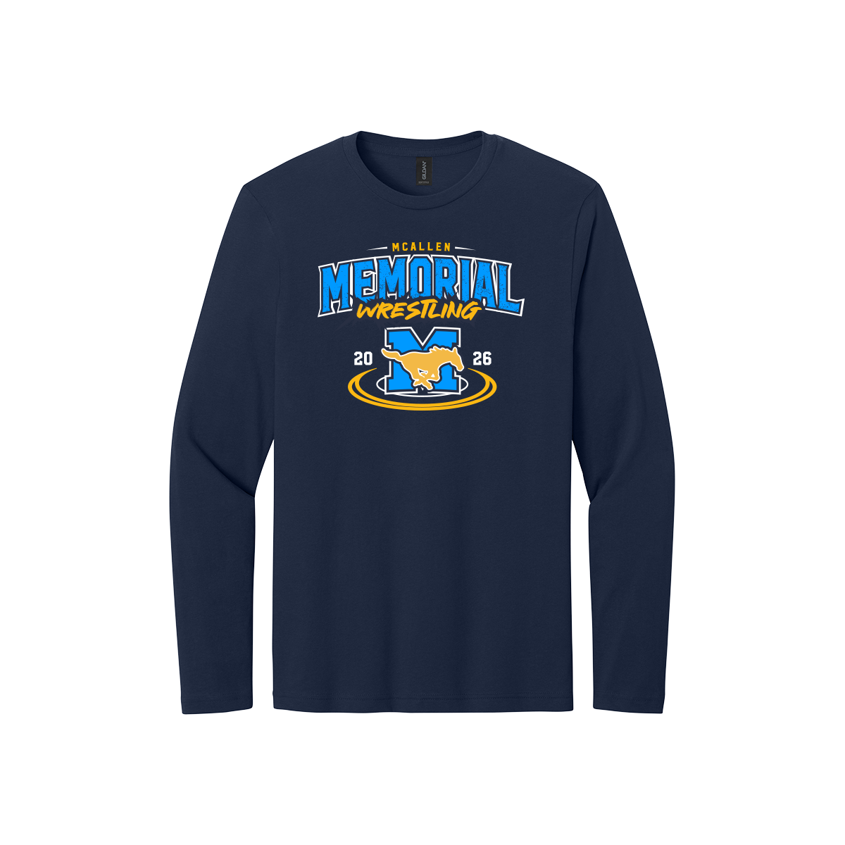 Memorial Wrestling - Cotton Fan Shirt - Long Sleeve
