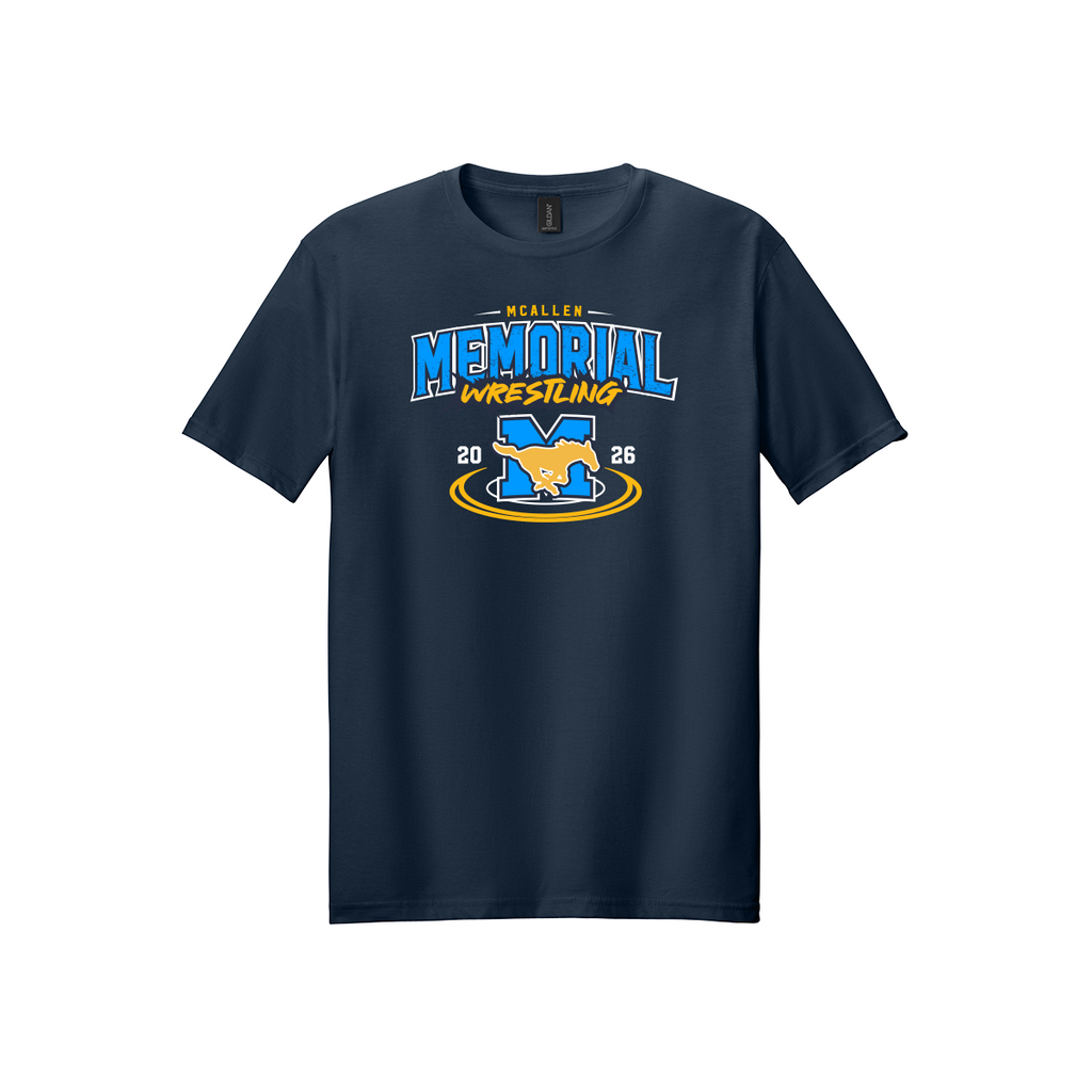 Memorial Wrestling - Cotton Fan Shirt - Short Sleeve