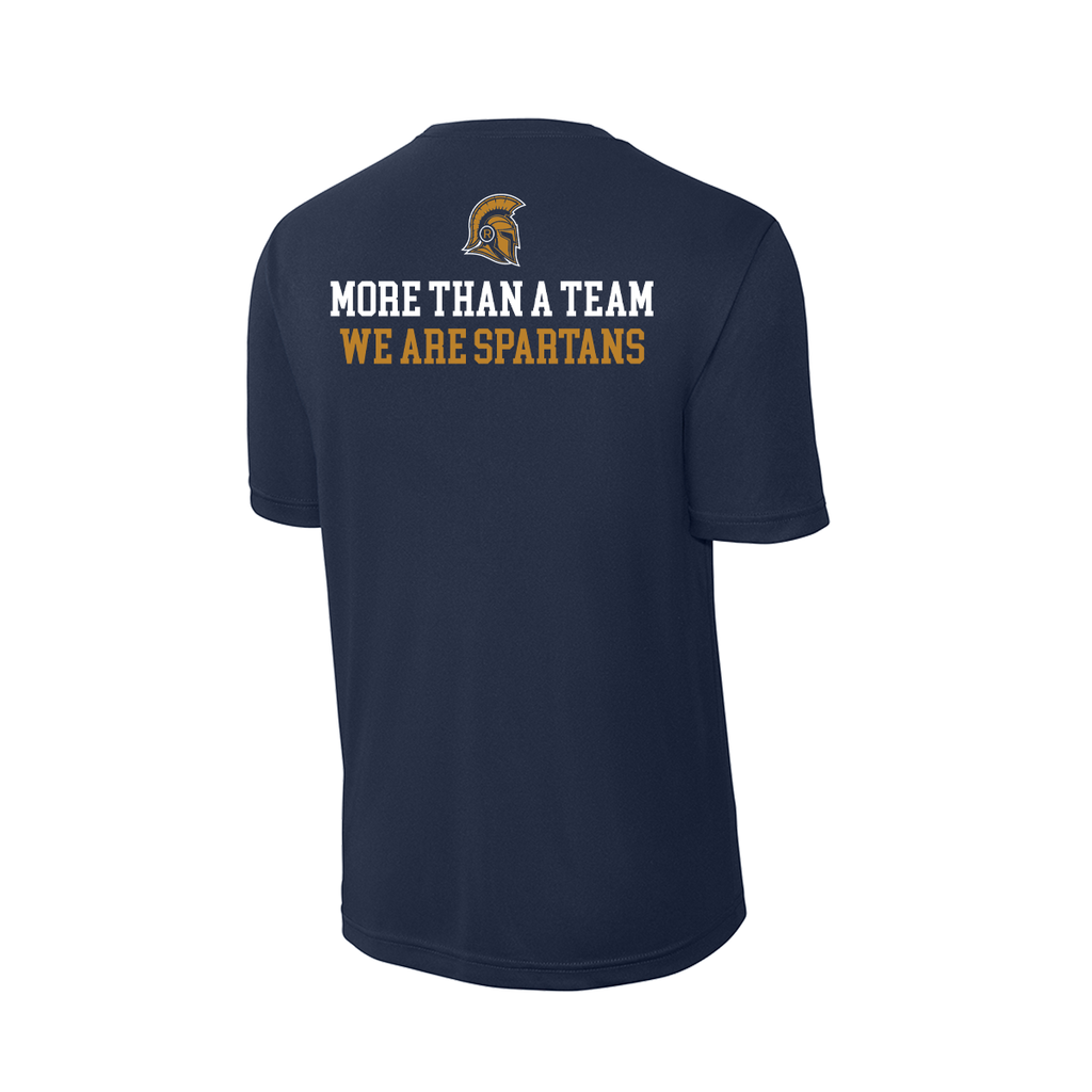 Spartans Soccer - Short Sleeve - Navy