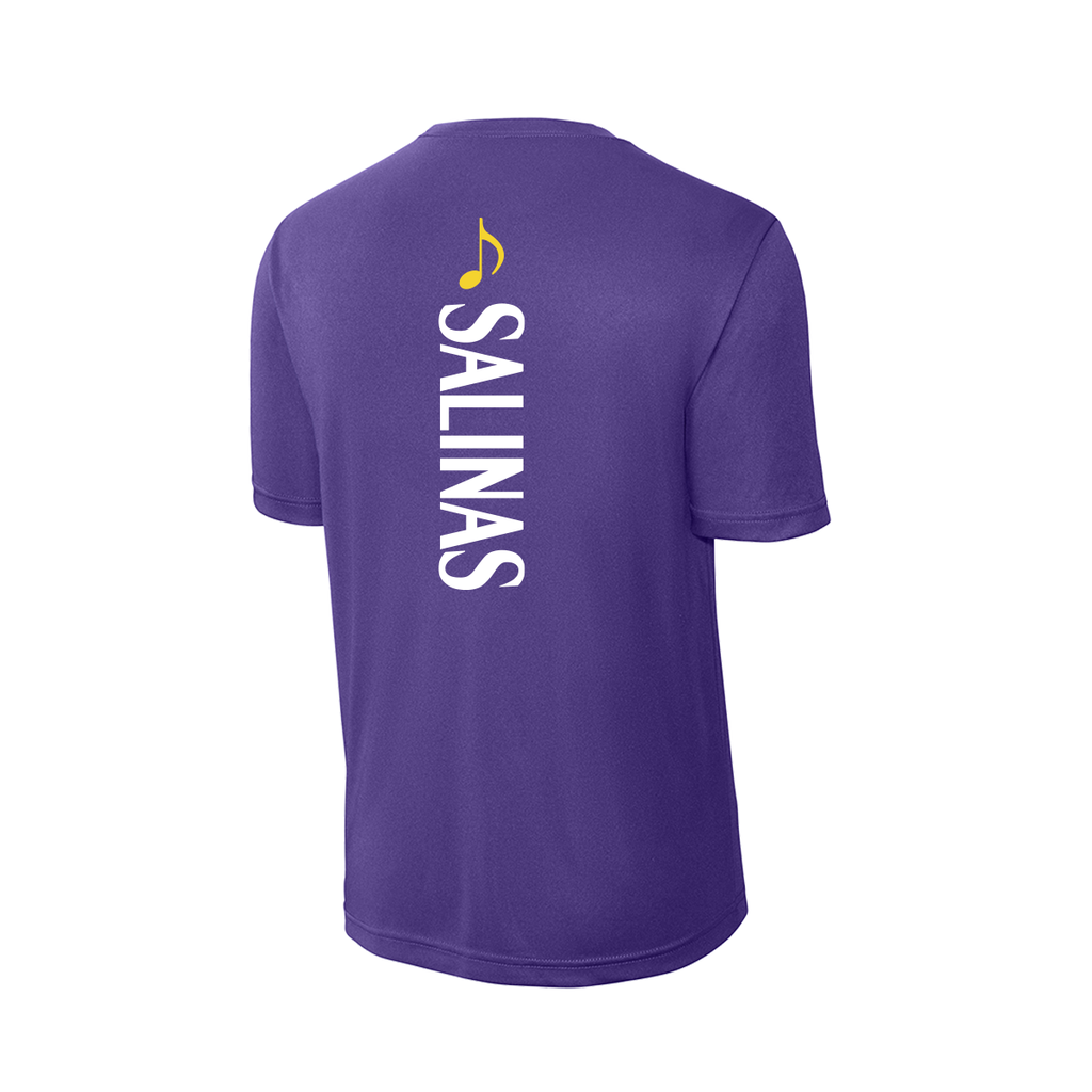 McHi Band and Color Guard  - Dri-Fit Shirt - Purple - Short Sleeve