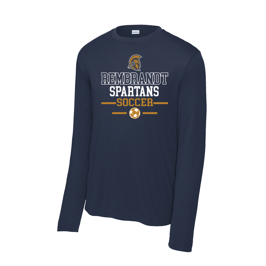 Spartans Soccer - Long Sleeve - Navy