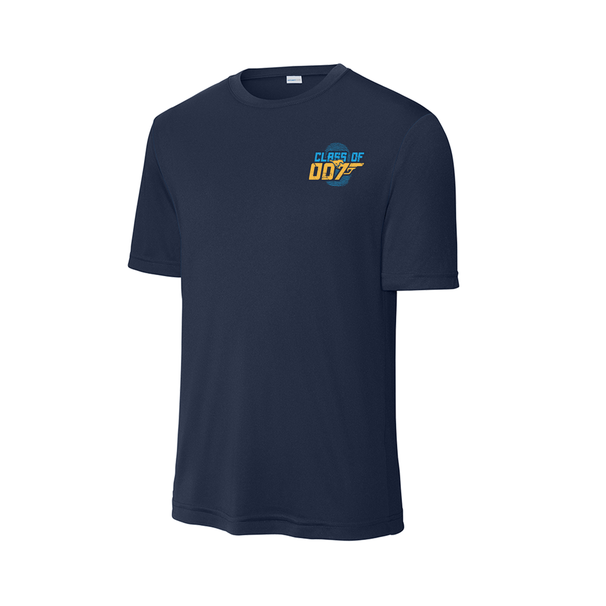 Memorial Mustangs Class of 2007 - Reunion Shirt - Dri-Fit - Navy