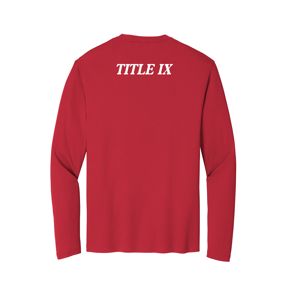 Sharyland Pioneer Volleyball - Title IX - Dri-Fit Shirt - Red - Long Sleeve