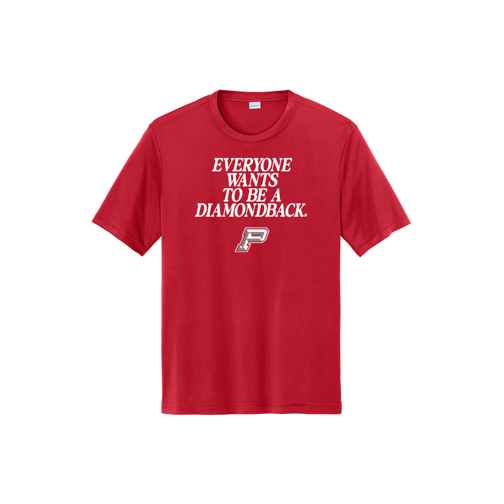 Sharyland Pioneer Volleyball - Title IX - Dri-Fit Shirt - Red