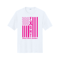 Sharyland Pioneer Volleyball - Breast Cancer Awareness - Dri-Fit Shirt - White