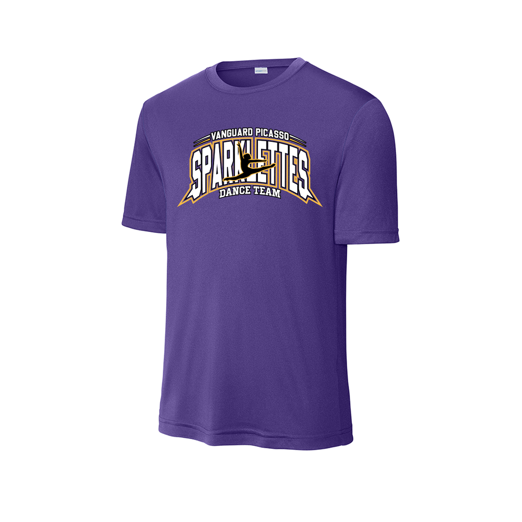 Vanguard Picasso Sparklettes - Fan Shirt - Short Sleeve - Purple