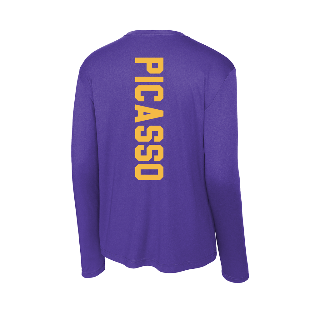 Vanguard Picasso Sparklettes - Fan Shirt - Long Sleeve - Purple