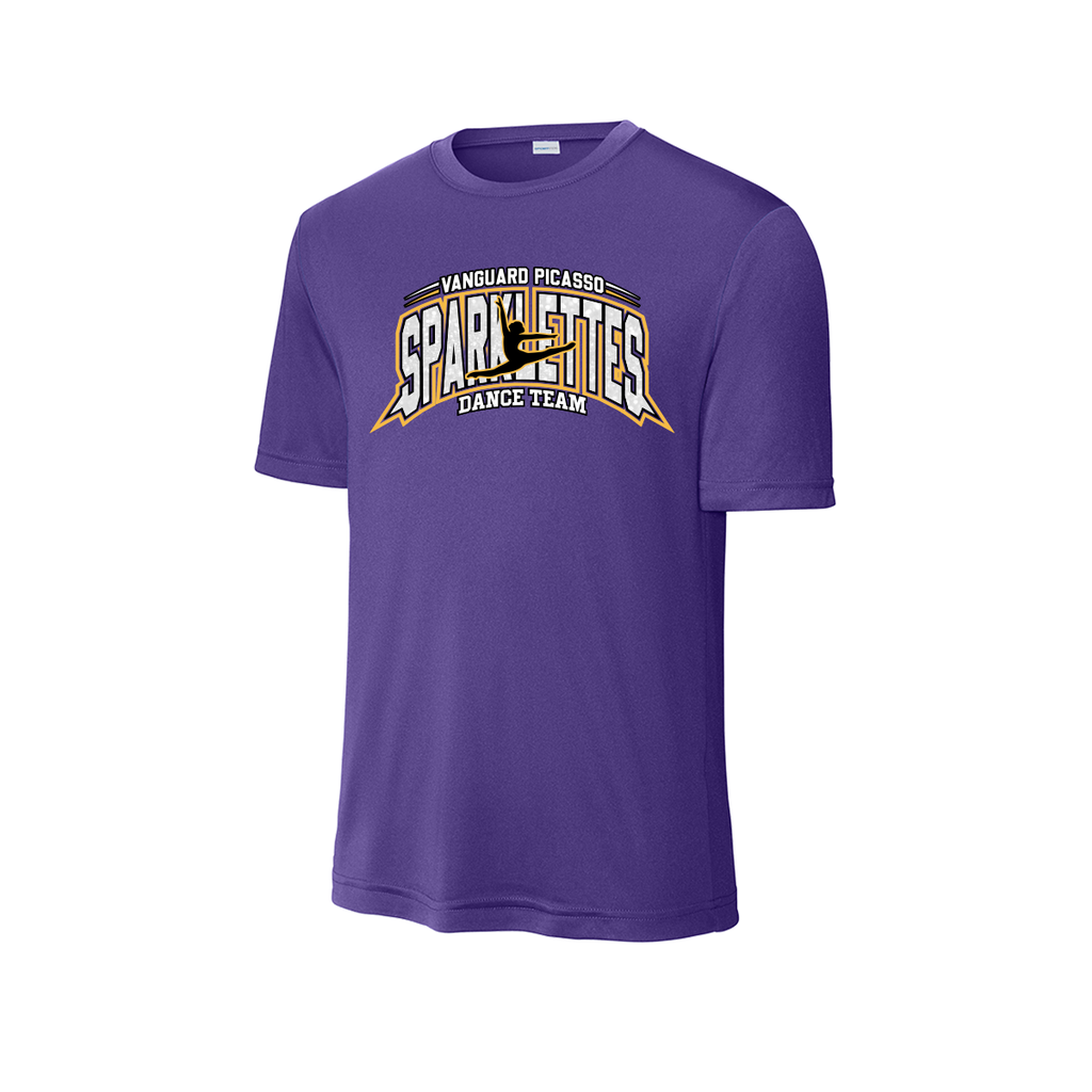 Vanguard Picasso Sparklettes - Fan Shirt - Short Sleeve - Purple